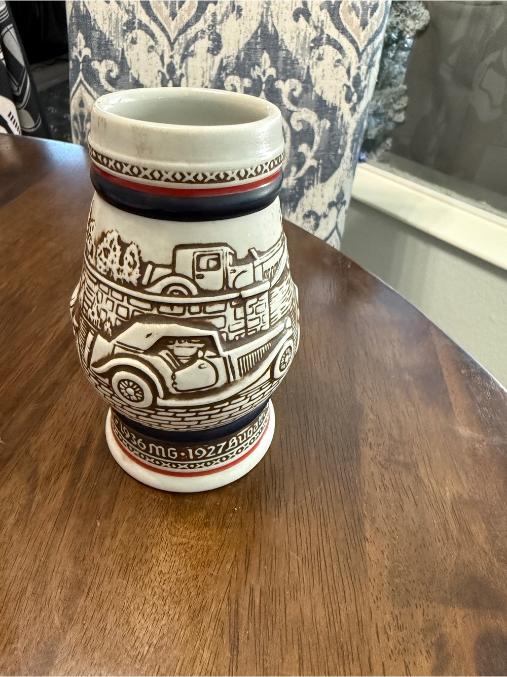 Vintage 1982 Avon Classic Automobile Stein Ceramarte Brazil